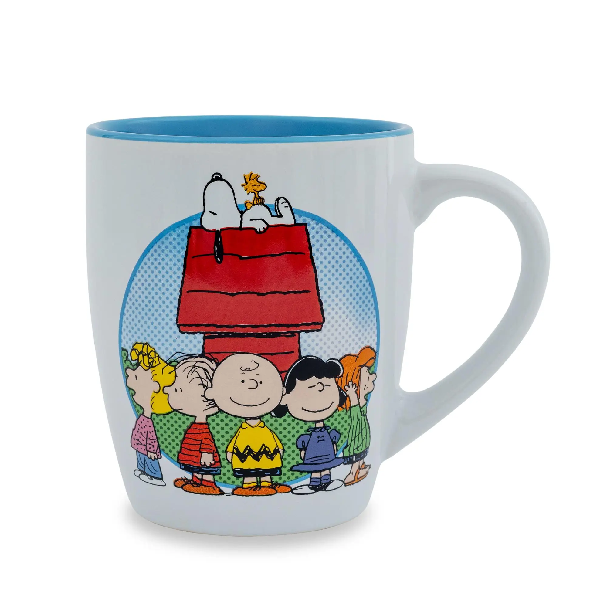 Peanuts Group Scene 25-Ounce Ceramic Latte Mug