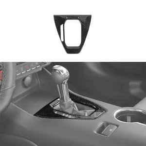 For 2024+ Ford Mustang Center Console Gear Shift Panel Cover Trim