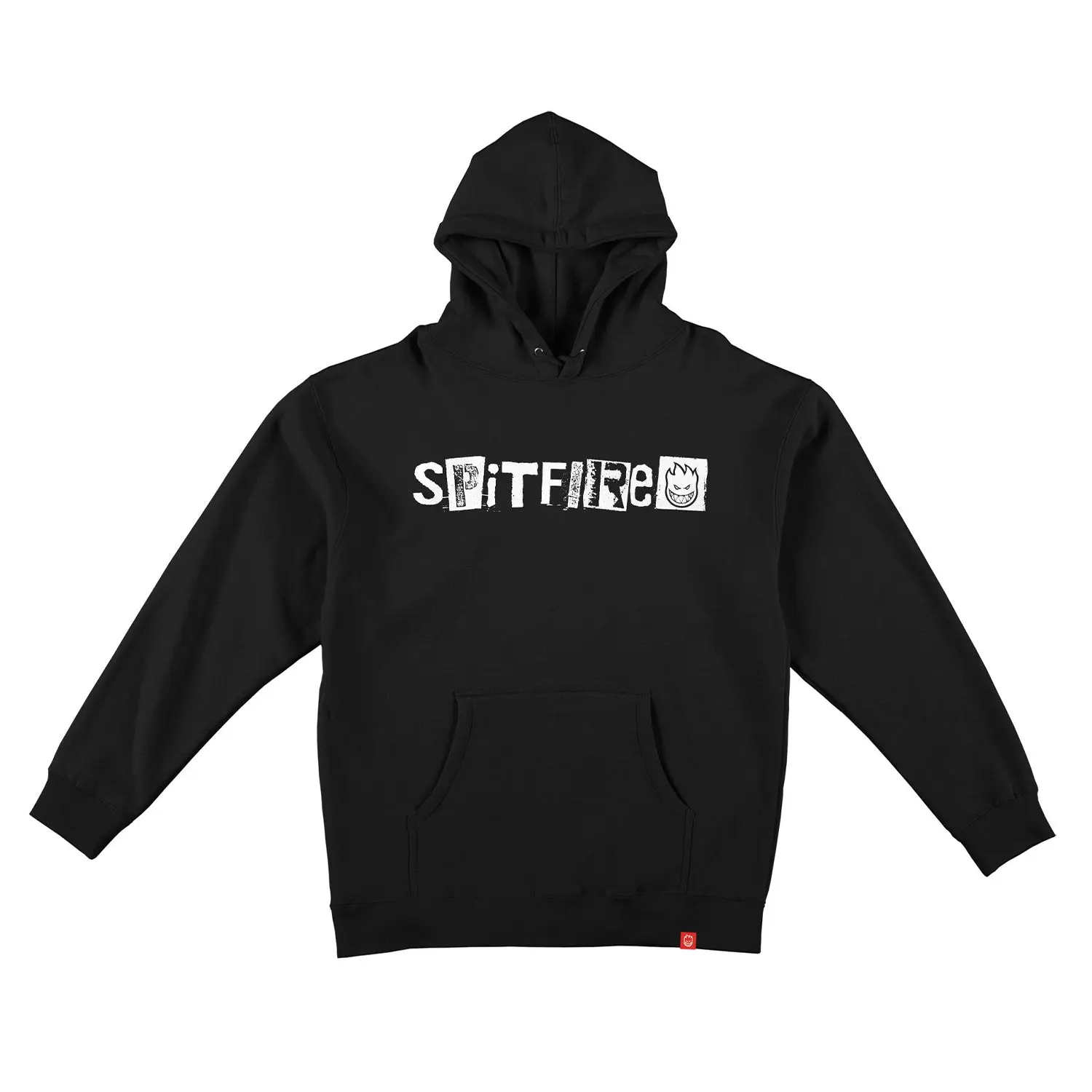 Spitfire Wheels Hoody Ransom II Pullover Black/White