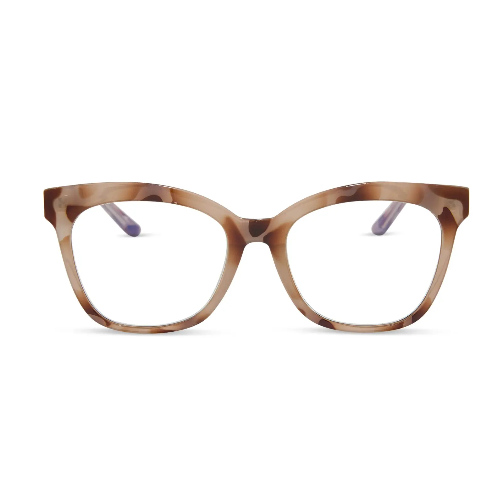 DIFF Willa Cream Tortoise Blue Light Readers - Cute Cat Eye Lightweight Frame for Stylish Protection DIFF Willa Cream Tortoise Blue Light Readers - Cute Cat Eye Lightweight Frame for Stylish Protection