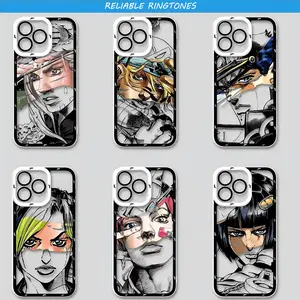 Anime JoJo's Bizarre Adventure Phone Case For iPhone 17 16 15 14 13 12 11 - Personalized Aesthetic Design Shockproof Phone Case: Your Perfect Blend of Style and Safety!