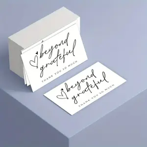 60 Piece Thank You Cards Set, Daily Useful Gratitude Notes, Perfect Gift Wishes, Thank You Card Collection, Ideal for Appreciation Messages, Positive Message Card
