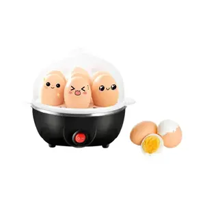 Rapid Egg Cooker, Egg Steamer,Egg Boiler,Cookers With Automatic Shut Off,7 Eggs Capacity Lazy Egg Boiler,Multifunction Heated Milk,Heated Food