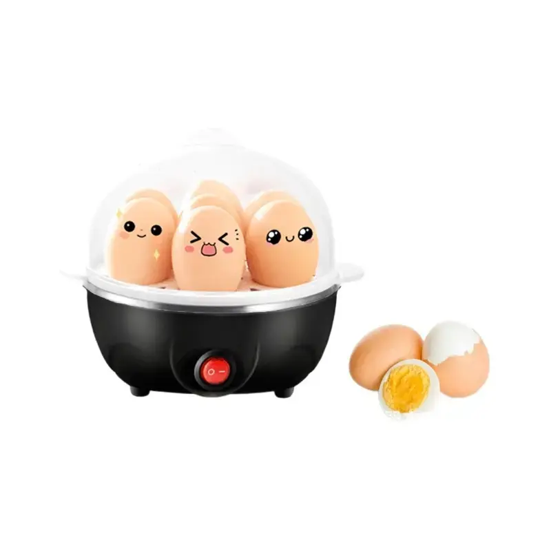 Rapid Egg Cooker, Egg Steamer,Egg Boiler,Cookers With Automatic Shut Off,7 Eggs Capacity Lazy Egg Boiler,Multifunction Heated Milk,Heated Food