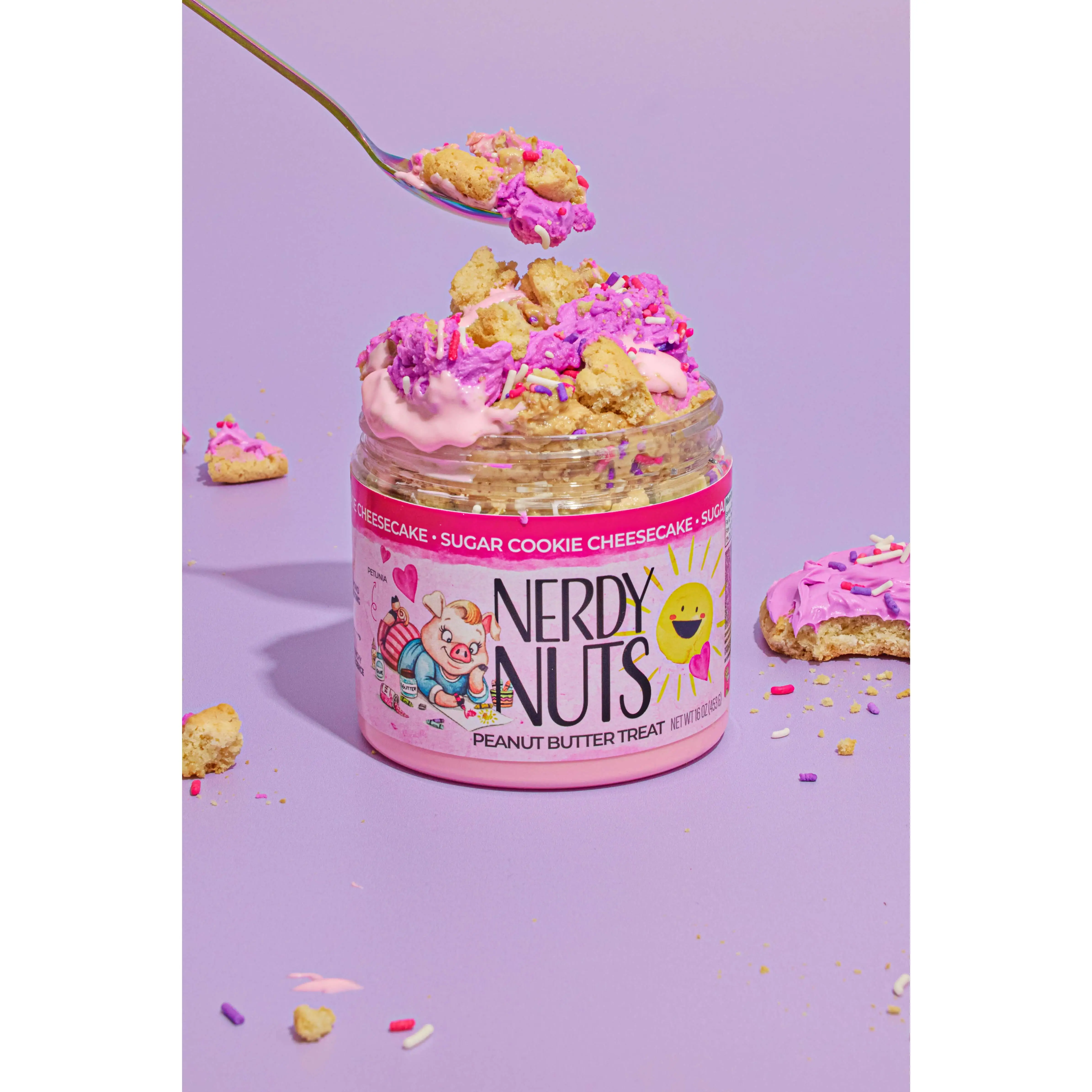 Sugar Cookie Cheesecake Peanut Butter Treat