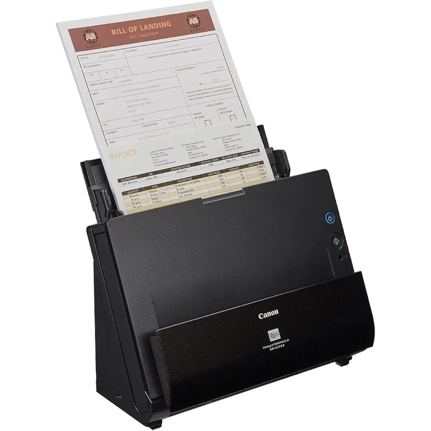Canon 3258C002 imageFORMULA DR-C225II 600 dpi Sheetfed Scanner - USB