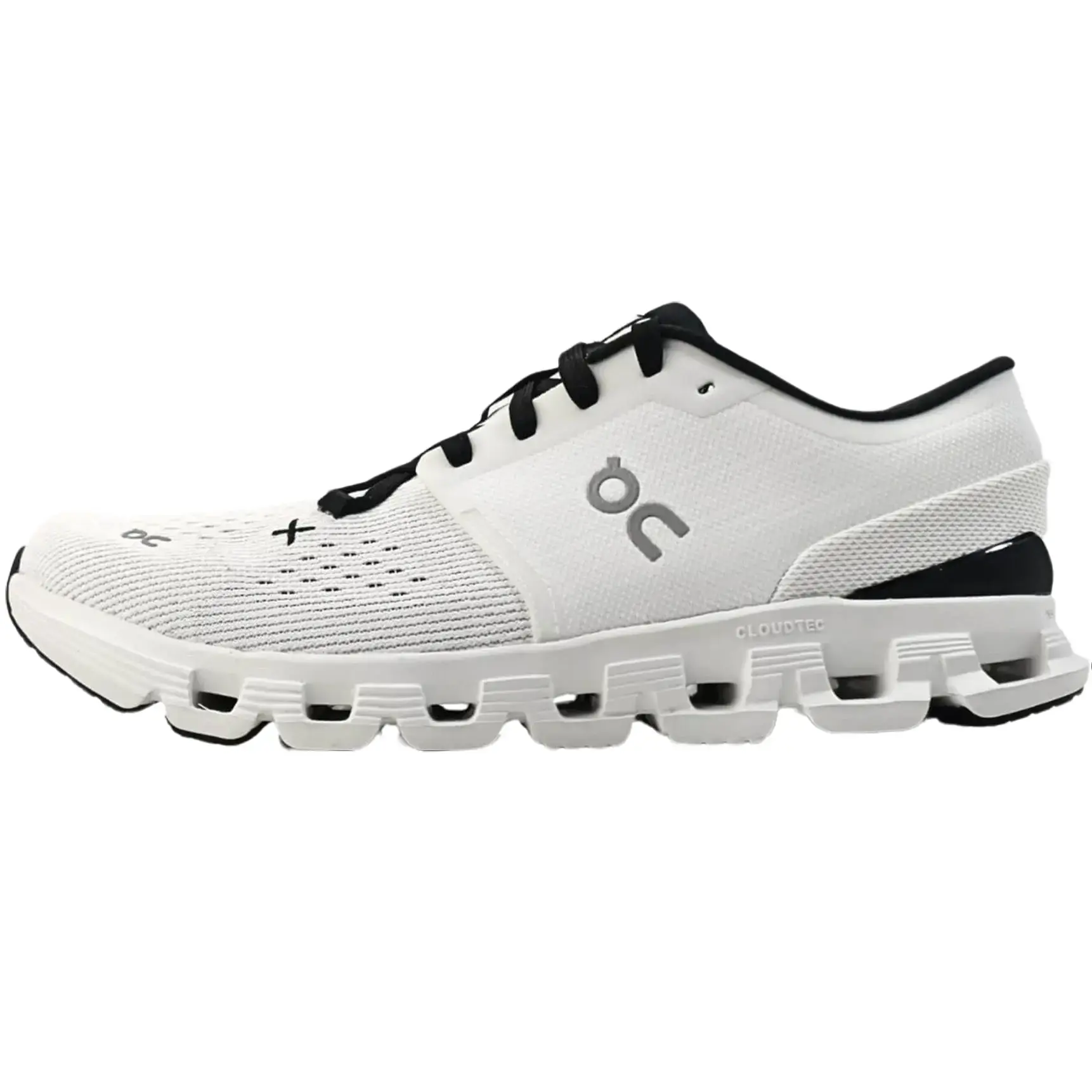Men's ON Cloud X 4 Sports Sneaker - 'Ivory Black' Athletic Footwear for Outdoor Activities