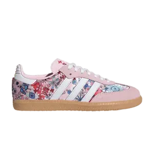 Adidas Samba OG Liberty London 'Clear Pink Floral' Youth / Women's Perfect Fashion Footwear Sneaker Casual Daily Everyday Use Trendy Sheikh Shoe Girl