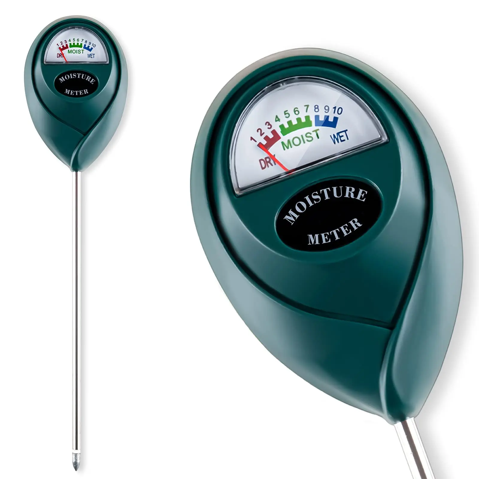 GJANSH Soil Moisture Meter for House Plants, Plant Water Meter,Plant Moisture Meter for House Plants and Outdoor Plants, No Batteries Required