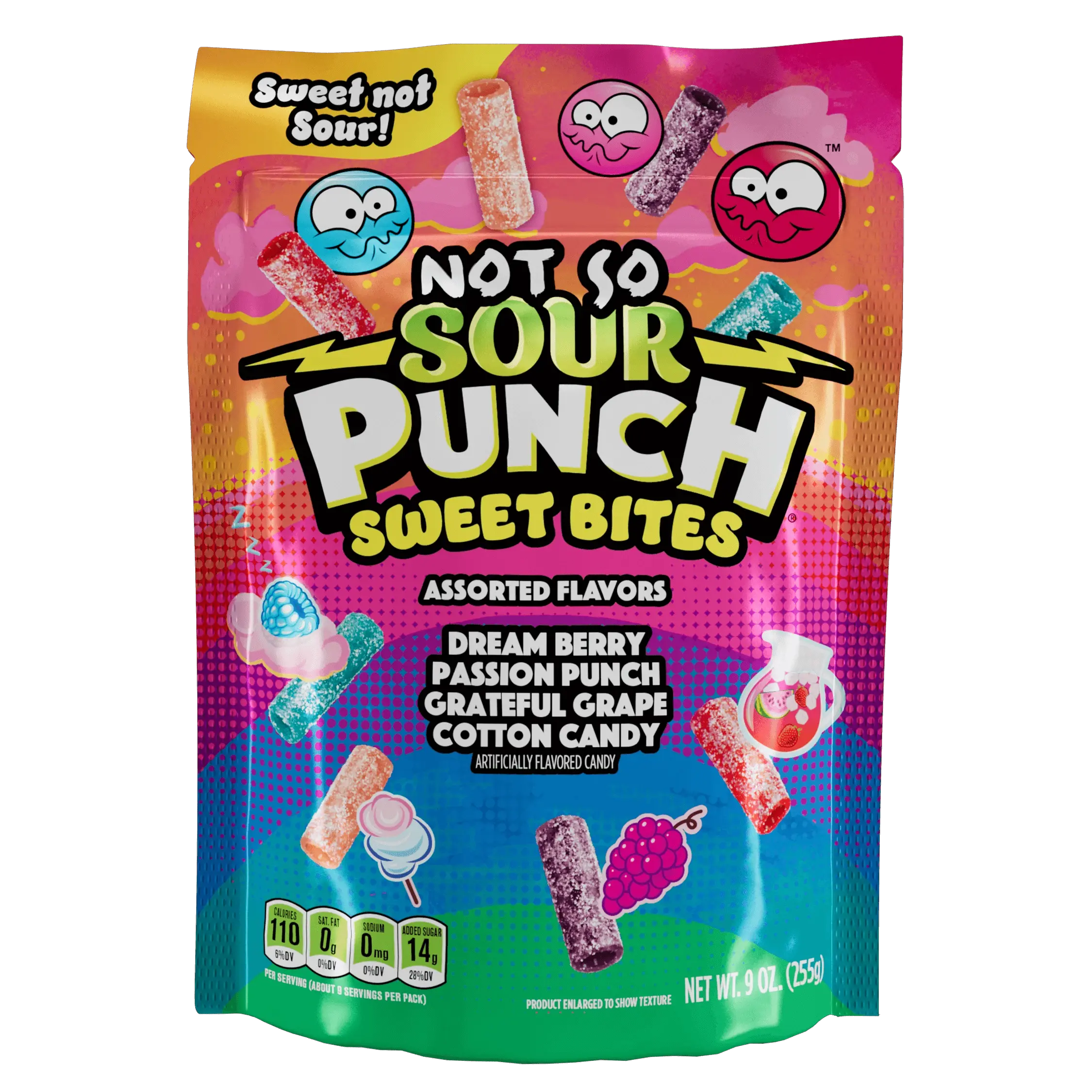 Sour Punch Sweet Bites, 9oz Bag