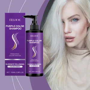 Purple Hair Shampoo, Hair Color Care & Shine Shampoo, Daily Nourishing Hair Smoothing Shampoo, Hair Care & Styling Product for Women & Men, Cleansing, Haircare