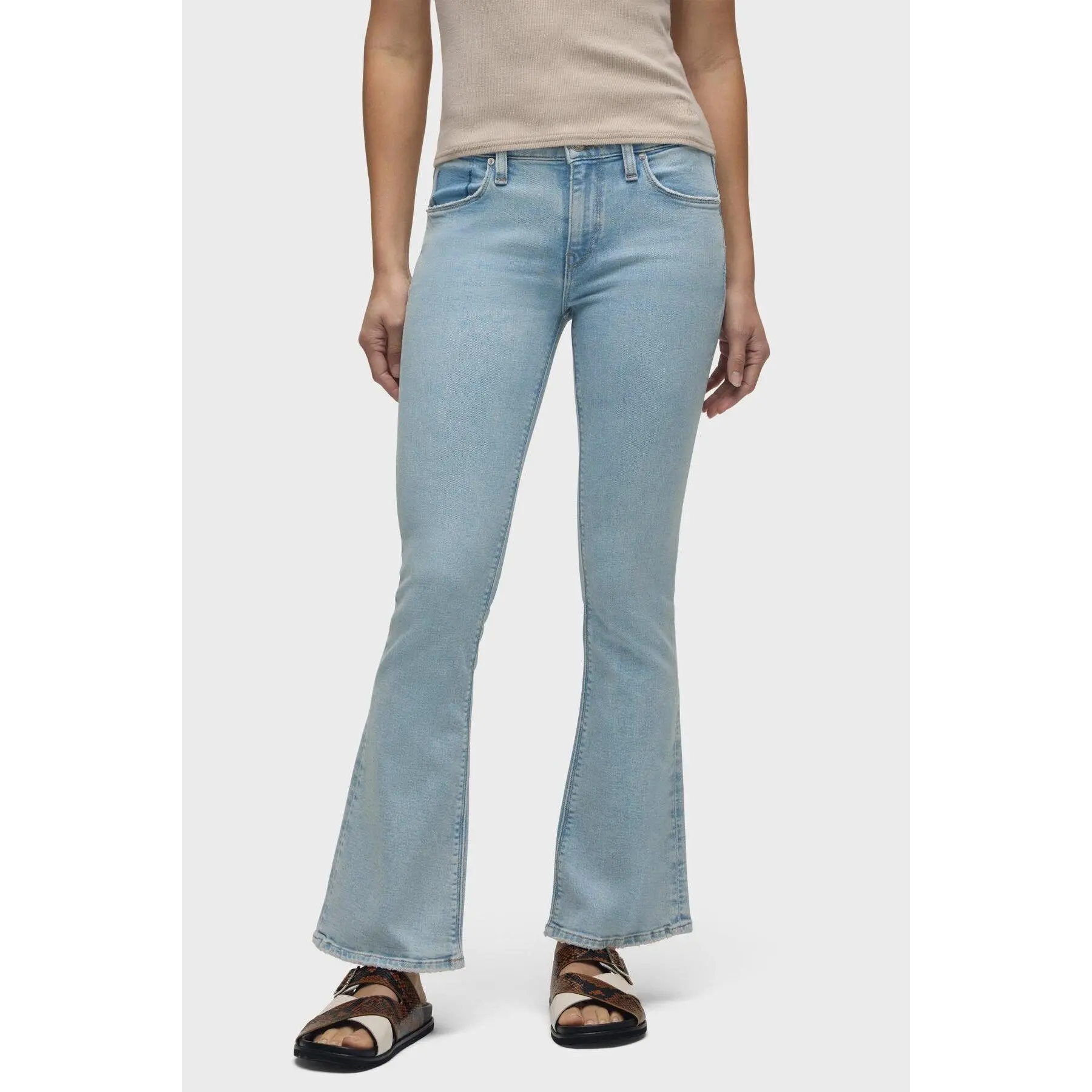 Nico Mid-Rise Bootcut Barefoot Jean