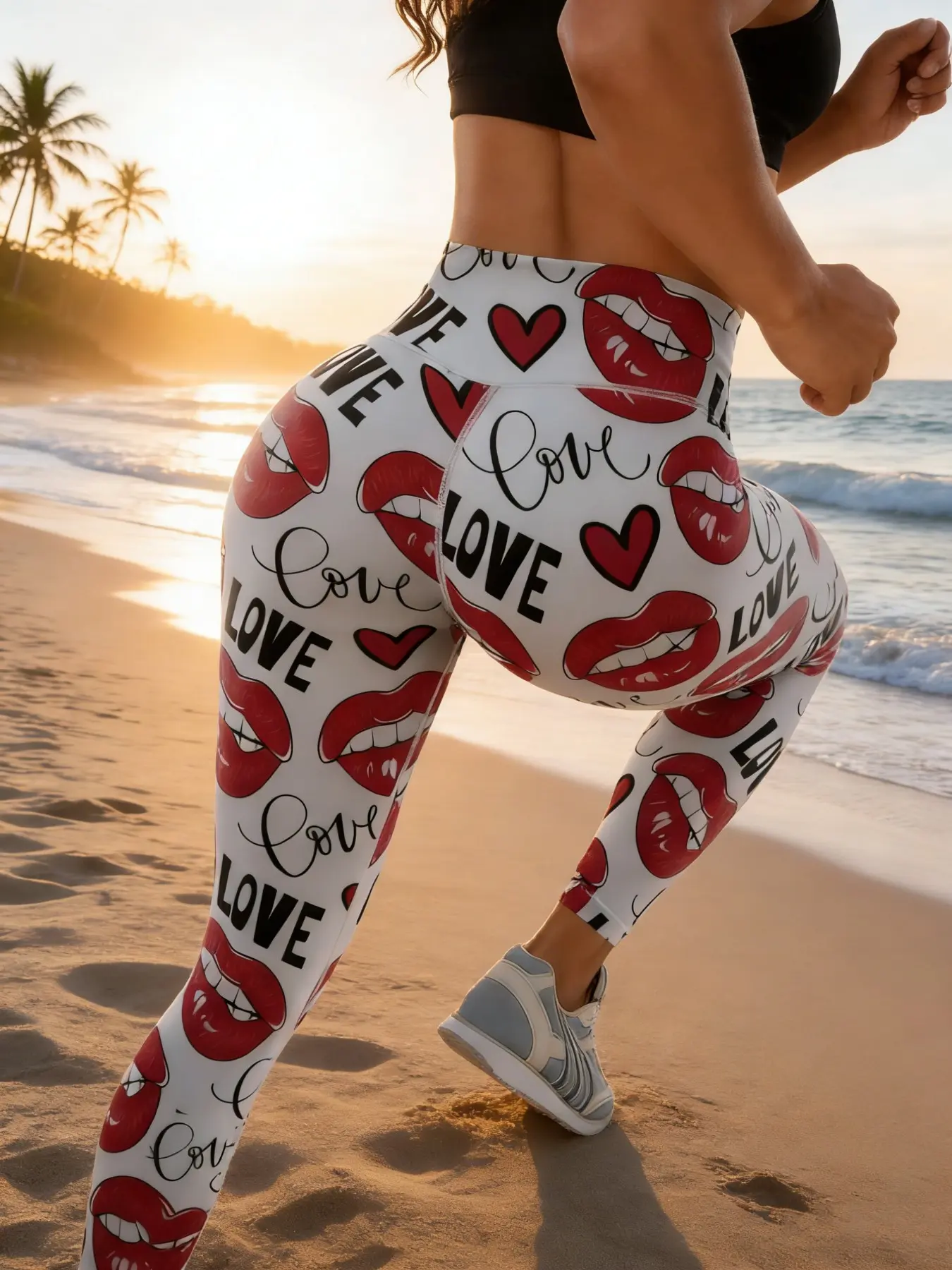 Women's High Waist Sporty Leggings, All-Season Casual Fit, Elasticity & Comfort Design, Ideal for Running Training Yoga, Tight Leggings, High Waisted Leggings, High Waist Activewear, High Waisted Sportswear
