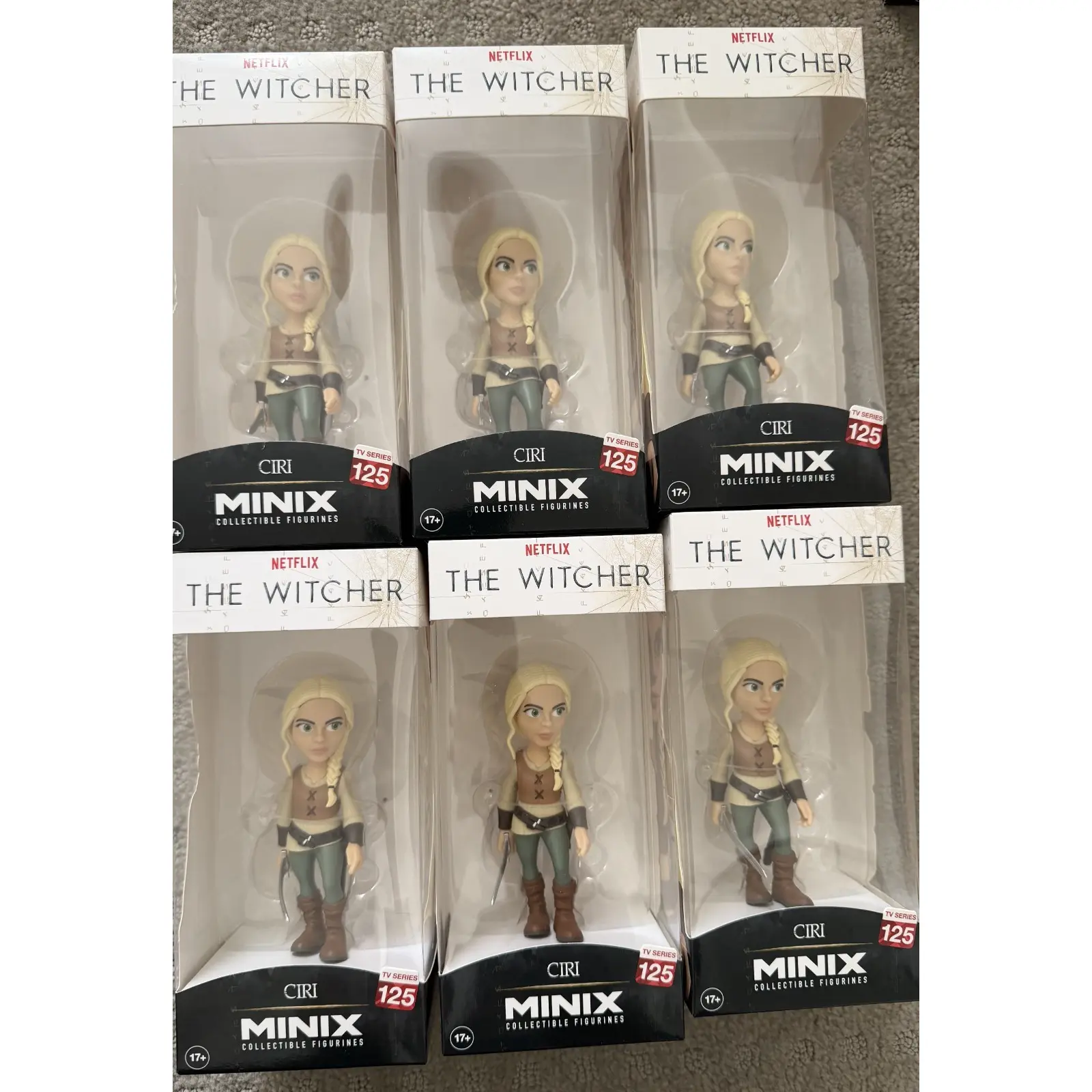 Minix Collectible Figure The Witcher Ciri (Case Of 6 Factory Sealed)