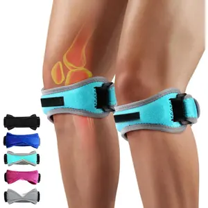 2 Pack Knee Braces for Women and Men, Patella Knee Support Strap, Basketball, Running, Hiking, Volleyball, Tennis, Squats