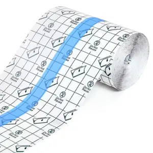 Tattoo Aftercare Bandage Roll, withSliding Cut Second Skin Tattoo Cover ProtectionTransparent Film Dressing WaterproofBreathable Stretch 6 Inch x 2.2 Yards、8Inchx2.2 Yard
