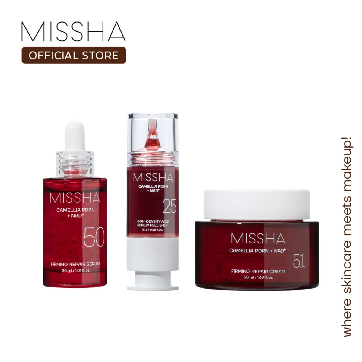 [MISSHA Official] PDRN NAD+ Skin Energy Aesthetic Trio