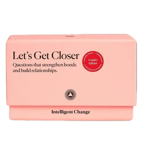 Couples Conversation Card Game - Ages 12+/12 Years Above, Fun Tabletop Option for Board Games Night, Intelligent Change Tool to Build Relationships & Deepen Connection, Easy Evening Talk Spark Activity