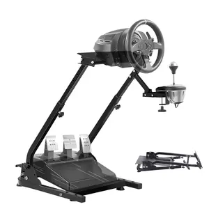 【Summervibes】VEVOR G29 G920 Racing Steering Wheel Stand,  ,fit for G27/G25/G29, Thrustmaster T80 T150 TX F430 Gaming Wheel Stand, Wheel Pedals NOT Included