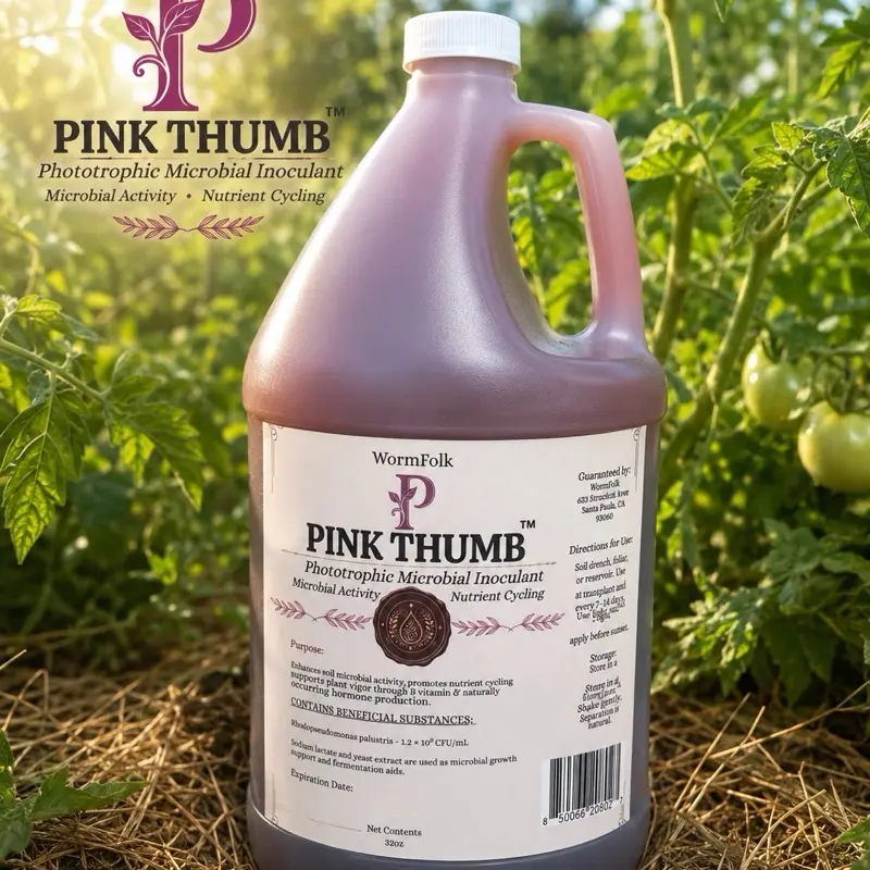 PINK THUMB - ONE GALLON for Enhanced Plant Growth