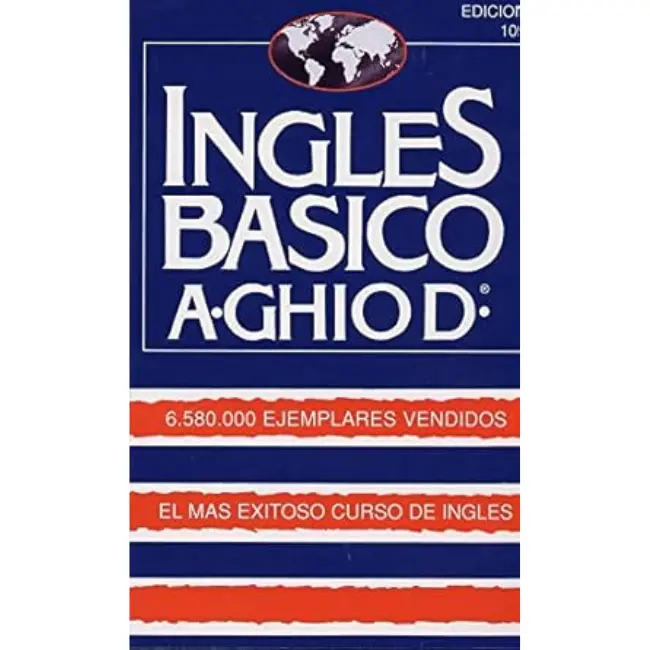 A. Ghiod Giron Books Spanish Edition English Language Learning Book - Gles Basico, Soft Cover, 270 Pages, Bold Text, World Map for Language Learners