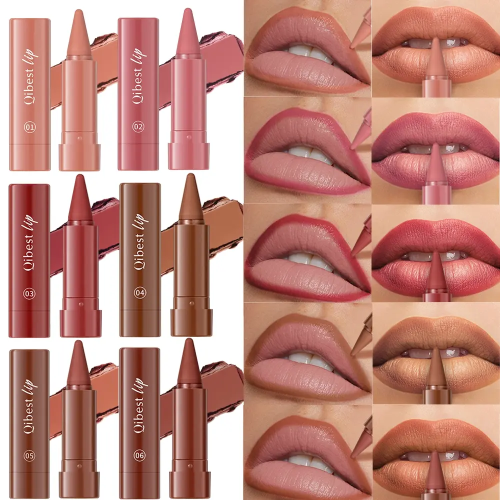 1PC matte lip gloss is smooth and easy to apply, Luxurious long lasting, lightweight, waterproof, non smudging, non stick, and long-lasting natural makeup effect