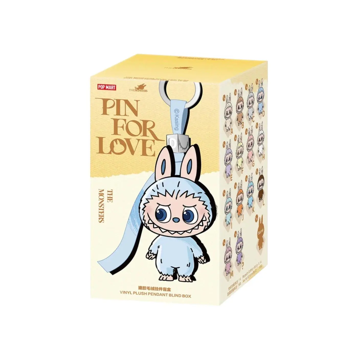Pop Mart Labubu The Monsters Pin for Love Series Vinyl Plush Blind Box