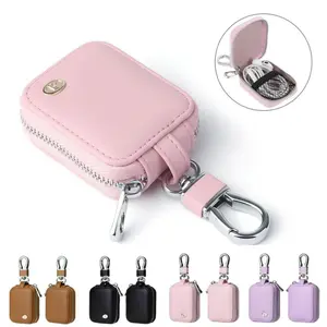 Universal Leather Earbuds Case Compatible with AirPods 1/2/3/Pro Dustproof Waterproof Anti Scratch Protective Cover Travel Wireless Audio Accessory