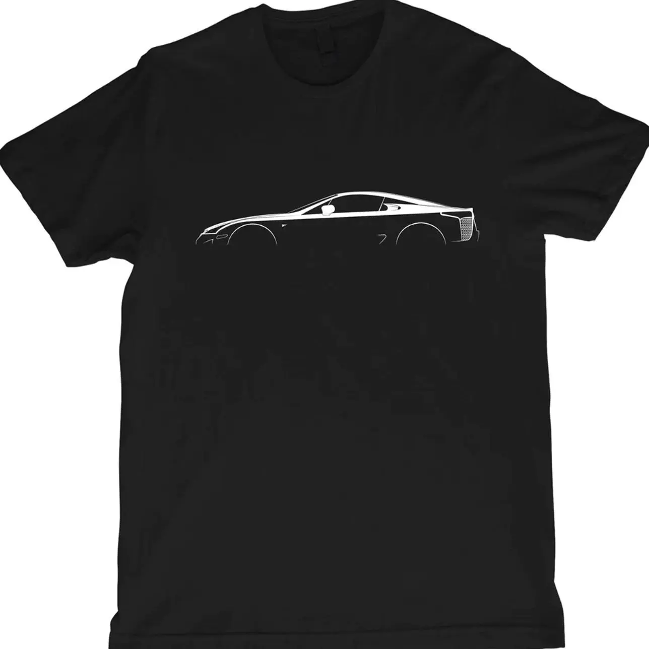 Lexus LFA Exotic Supercar Silhouette T-Shirt Sweatshirt Hoodie, Classic, Muscle, Car Enthusiast and Fans Gift