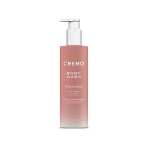 Cremo Wild Iris Musk Skin Moisturizing Body Wash for Women, Notes of Citrus Sorbet, Wild Iris, and Fluffy Musk, 16 Fl Oz