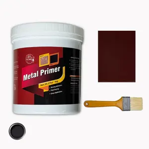 Metal Rust Proof Paint (1kg, 3kg) for Steel & Aluminum, Garage Door, Fence, Pipe, Car Parts, Machinery, High Temperature Resistant, Fast Drying, Prevent Rust, Metal Primer