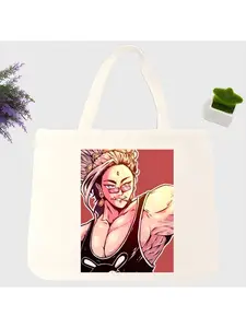 Usachan Record Of Ragnarok Buddha Ragnarok Anime Record Aphrodite Canvas Tote Bag Casual Shoulder School Reusable Shopping Bag