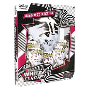 1 (One) Pokémon Trading Card Game: Scarlet & Violet—White Flare Binder Collection