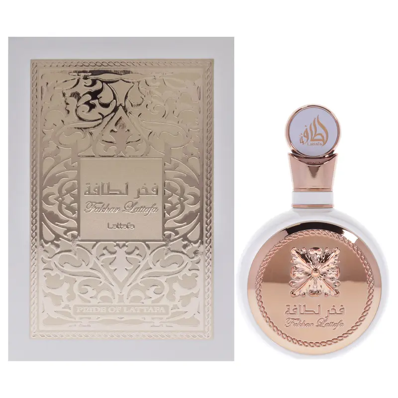 Fakhar by Lattafa for Women - 3.4 oz EDP Spray Lovers Fragrance Bundle