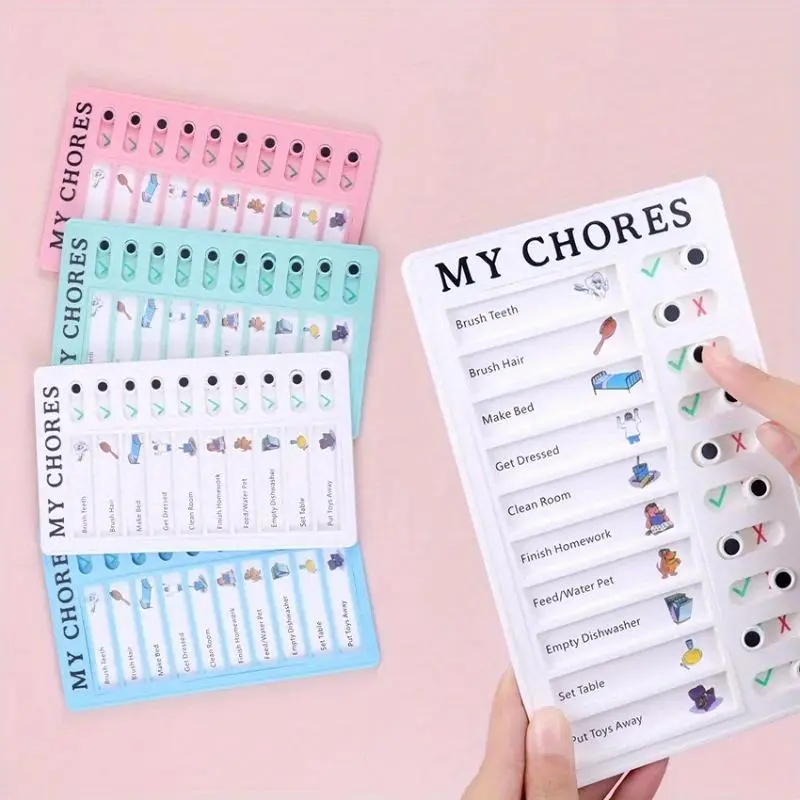 1PC Daily Task Planning Board Detachable Chores Checklist Board Wall Hanging Memo Multi Purpose Student Task Boards