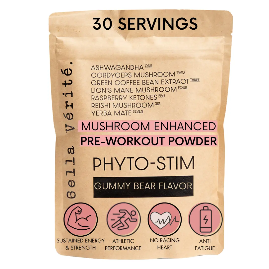 Bella Vérité Phyto Stim | Natural Pre Workout Powder | Yerba Mate and ...