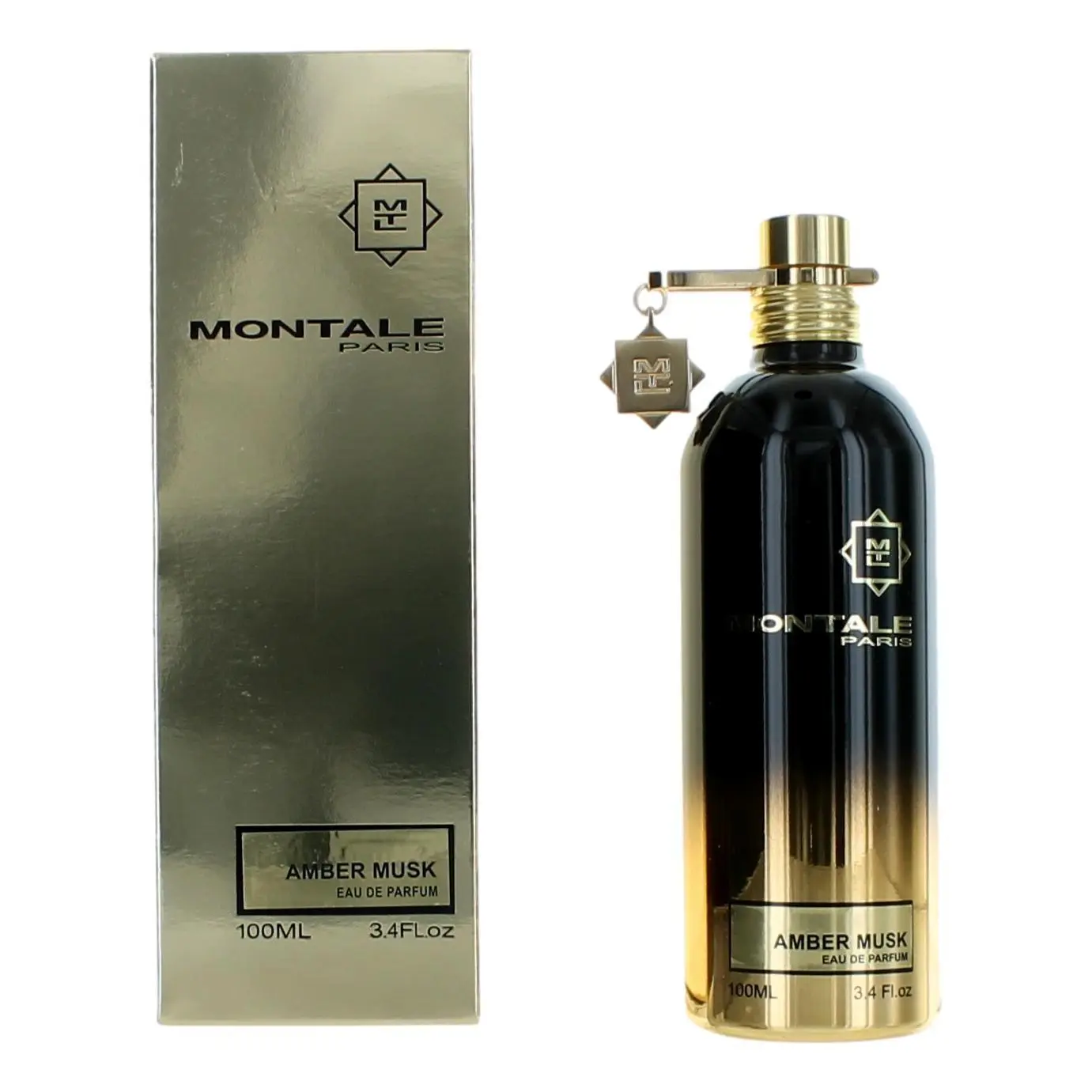 Montale Amber Musk Eau de Parfum, 100ml Unisex French Fragrance for Everyday Use | Distinctive Design in Luxurious Gold Box, 100Ml Perfume