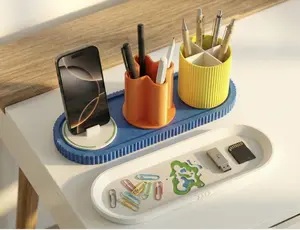 Smart Office Organizer – Modular Desk Set