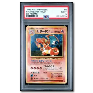 PSA 9 Charizard CD Promo 1999