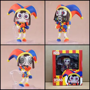 Q-version Nendoroid Pamny Clown from the Amazing Digital Circus, articulated and interchangeable face, collectible figure/decorative model.