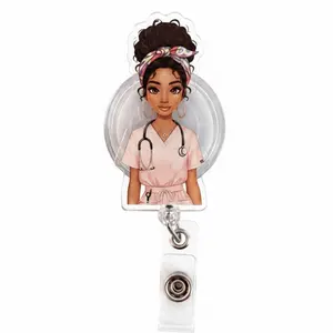 Healthcare Girlies Badge Reel reels