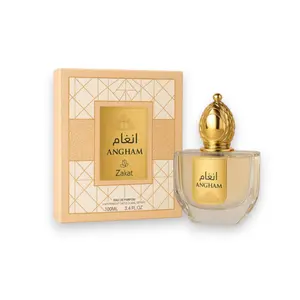 Zakat Parfums | Angham | Eau De Parfum | Unisex Fragrance | 100 ML | Apple - Bubble Gum & Sandalwood Notes