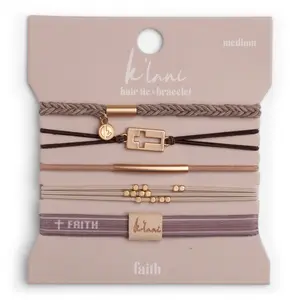 Faith - Hair Tie Bracelet