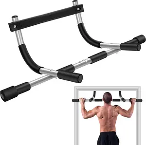 Upgrade Pull Up Bar for Doorway - Max Capacity 440 lbs, Portable Upper Body Workout Bar
