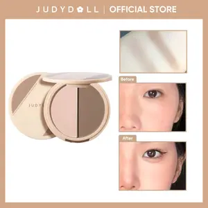 JUDYDOLL 2 Shades Contour Palette, Sculpting & Defining, Blendable, Natural Contour, Long-Lasting, Lightweight, Face Shaping, Makeup, Spring Gift, Refresh Look