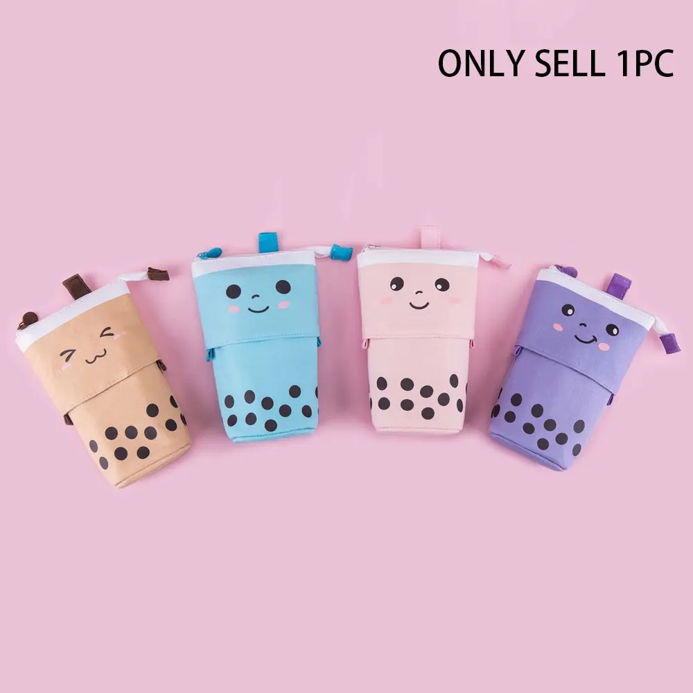 Telescopic Pencil Bag Pen Holder Pop Up Stationery Case, Stand-up Retractable Transformer Bag Standing Organizer, Great for Christmas Holiday New Year Office Bag
