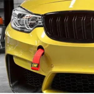 Tow Rope, High Strength Nylon Tow Strap, Universal Car Racing Tow Rope, Auto Trailer Rope, Bumper Trailer Towing Strap, Car Accessory