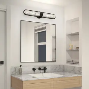 Carat LED contemporary bathroom vanity light 3 CCT Carat LED contemporary bathroom vanity light 3 CCT