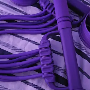 2026 latest pedal resistance device, detachable and adjustable pedal resistance device Multifunction Pedal Resistance Band, Elastic Pull Rope Fitness, Full-Body Workout at Home Gym, Exercise Sit-up, Yoga, Abdominal Training,puller