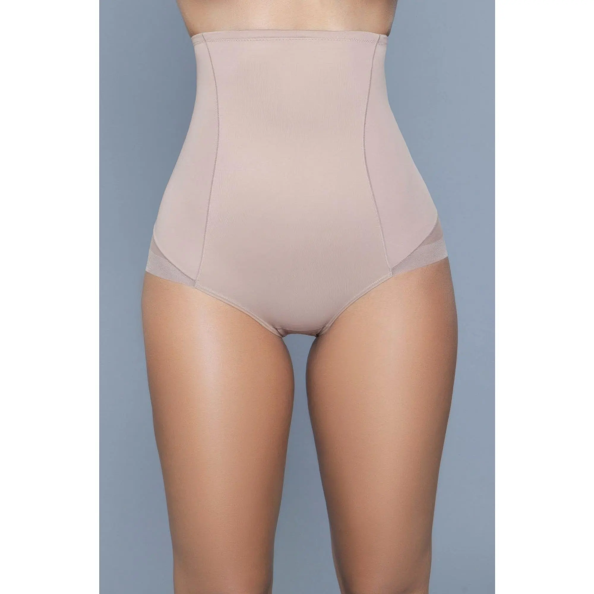 Women's Peachy Soft Fabric Shapewear Brief - Light Support, Smooth, Stretchy, Mesh Design for Casual Outfits & Denim Pairings